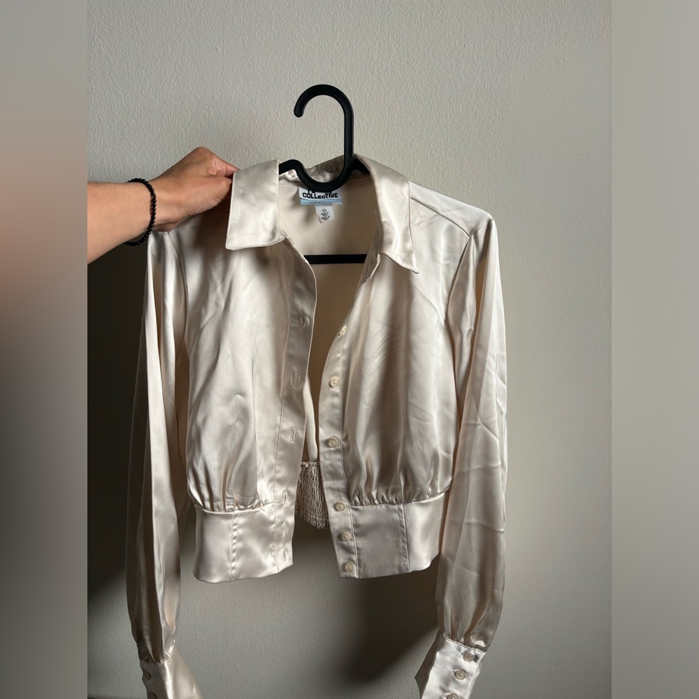 Ivory blouse